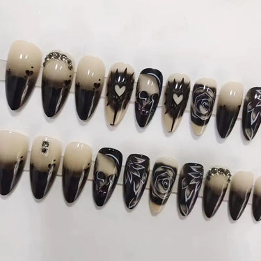 Gothic Stiletto Nails